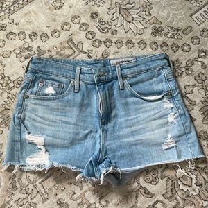 AG denim shorts